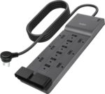 Belkin 12-Outlet Surge Protector Power Strip w/ 12 AC Outlets & 8ft Flat Plug, U... - Image 2