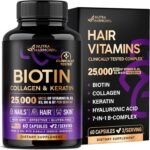 Biotin | Collagen | Hyaluronic Acid | Keratin - Hair Growth & Strength Support V... - Image 2
