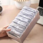 Cable Organizer Storage Box with 7 Wire Ties,Desktop Cable Management Box with S... - Image 2