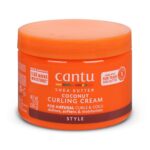 Cantu Coconut Curling Cream with Shea Butter for Natural Hair, 12 oz - Image 2