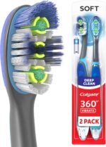 Colgate 360 Vibrate Deep Clean Battery Operated Toothbrush Pack, Soft with 1 AAA... - Image 2
