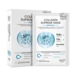 Collagen Hydrating Sheet Masks for Face Korean Anti Aging Mask Sheet for Dry Ski... - Image 2