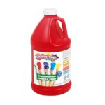Colorations 1/2 Gallon Red Simply Washable Tempera Paint (Item # HGWSTRE) - Image 2