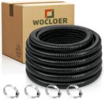 Corrugated Pond Tubing 1" × 10ft — Heavy-Duty Kinkproof PVC Pond Hose for Pumps,... - Image 2