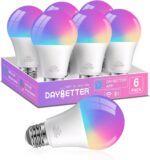 DAYBETTER Smart Light Bulbs, RGBCW Color Changing Smart Bulb Compatible with Ale... - Image 2