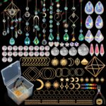 DIY Suncatchers, 400 pcs Sun Catchers Making Supplies Kit Art and Crafts for Adu... - Image 2