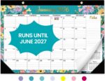 Desk Calendar 2026-2027, 21-Month Calendar Runs Until June 2027, Large 17" x 12"... - Image 2