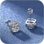 Diamond Earrings for Women 2025 Trendy 925 Silver Hypoallergenic Colorful Earrin... - Image 2