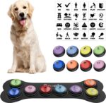 Dog Buttons for Communication, 8 Pcs Dog Talking Button Set, 30s Recordable Voic... - Image 2