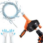Drain Auger, Clog Remover with Drill Adapter, 25 Feet Flexible Plumbing Snake Us... - Image 2