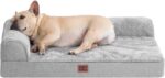 EHEYCIGA Orthopedic Dog Bed Medium Size Dogs, Memory Foam Dog Bed with Washable ... - Image 2