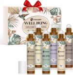 Essential Oils Roll On Set - (Relax, Sleep, Breathe, Focus on) Aromatherapy Oil ... - Image 2