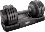 FLYBIRD DB2 Adjustable Dumbbell Set, 55LB/110LB Option, 5-in-1 Quick Adjustable ... - Image 2