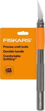Fiskars Detail Craft Knife, Exacto Hobby Knife for Crafting, Arts, Modeling, Scr... - Image 2