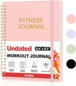 Fitness Journal Workout Planner for Women & Men, A5 (6.4" x 8.3") Workout Journa... - Image 2