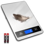 Food Scale, 11lb Kitchen Scale with 0.05oz/1g Precision, 6 Units Tare Function &... - Image 2