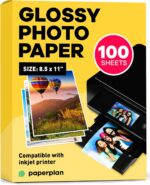 Glossy Photo Paper For Printer 8.5 x 11" - (100 Sheets) - Works with Inkjet Prin... - Image 2