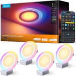 Govee Smart Recessed Lighting 6 Inch, Matter RGBIC LED Recessed Light Work with ... - Image 2