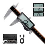 HARDELL Digital Caliper, Rechargeable Calipers with Large LCD Screen, Stainless ... - Image 2