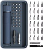HOTO 25-Piece Upgraded Electric Screwdriver Kit, 1/4'' Hex, Magnetic Lid, 1500mA... - Image 2
