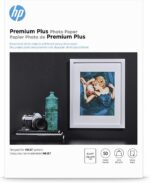 HP Premium Plus Photo Paper - Designed for HP Inkjet Printers, Glossy, 8.5x11 in... - Image 2