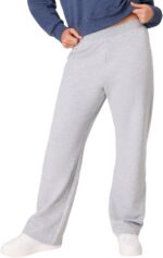 Hanes Women's Sweatpants, EcoSmart Fleece Pants, Pocketless Open-Bottom Sweatpan... - Image 2