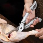 Heavy Duty Stainless Steel Kitchen Shears, Spring Loaded Poultry Shears with Saf... - Image 2