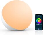 Hifree Smart Table Lamp, Dimmable Desk Lamp with App/Voice Control, LED RGB Colo... - Image 2