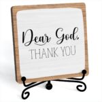 Home Decor, Farmhouse Shelf Table Decor, Christian Office Home Décor Accents For... - Image 2