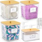 HomePekite Laundry Pods Storage Container, Clear Laundry Room Organization and S... - Image 2