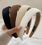 Huachi Headbands for Women Non Slip Trendy Headbands for Women’s Hair 1 inch Wid... - Image 2