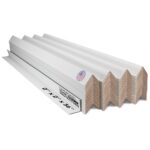IDL Packaging Cardboard Edge Protector 2" x 2" x 36", Pack of 100 - White Kraft ... - Image 2