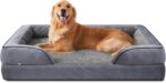 INVENHO Orthopedic Dog Beds Large Sized, XL Washable Dog Sofa with Egg-Crate Foa... - Image 2