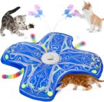 Interactive Cat Toys for Indoor Cats,[Newly Upgraded] Rechargeable Touch Activat... - Image 2