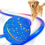 Interactive Dog Toys Dog Ball - 3 Modes Auto Rolling & Bouncing Ball with RGB Li... - Image 2