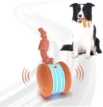 Interactive Dog Toys, Random Path Electric Automatic Moving and Rolling Dogs Toy... - Image 2