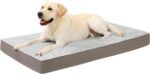 KSIIA Orthopedic Dog Bed Dog Crate Bed Waterproof for Large Dogs Deluxe Plush Wa... - Image 2