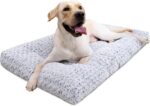 KSIIA Washable Dog Bed Deluxe Plush Dog Crate Beds Comfy Kennel Pad Anti-Slip Pe... - Image 2