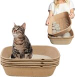 Kitty Sift (Set of 1 Litter Box & 5 Sifting Liners) Disposable Sifting Cat Litte... - Image 2