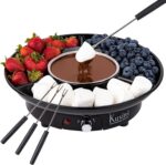 Kusini Electric Fondue Pot Set - Chocolate Fondue Kit - Temperature Control, Det... - Image 2