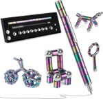 LARAH Color Fidget Pen Toy, Sensory Tool EDC Fidgeting Game for Adults, Cool Gad... - Image 2