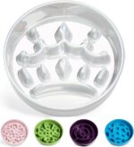 LE TAUCI Dog Bowls Slow Feeder Ceramic, 1.5 Cup Slow Feeding Bowl for Small and ... - Image 2