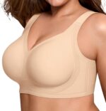 LetsJoli Bras for Women Supportive Wireless Push Up Bra Full Coverage No Underwi... - Image 2