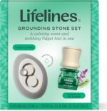 Lifelines Scent-Infused Grounding Stone & Oil Blend - Portable Fidgets for Tween... - Image 2