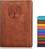 Lined Journal Notebook for Women Men,256 Thick Pages,A5 Hardcover Vintage Leathe... - Image 2