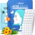 LitBear Acne Pimple Patches- Day and Night 4 Sizes 180 Dots Thin & Thick Hydroco... - Image 2