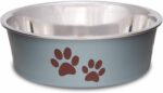 Loving Pets Bella Dog Bowls - Stainless Steel Dog & Cat Bowls - Spill Proof Dog ... - Image 2