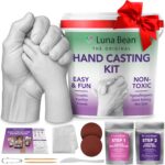 Luna Bean Hand Casting Kit – The Original Hand Mold Kit for Couples – Fathers Da... - Image 2