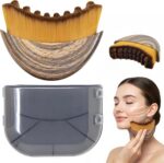 Lymphatic Drainage Face Brush – Dry Brush for Face Lifting & Contour, Manual Fac... - Image 2