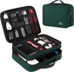 MATEIN Electronics Travel Organizer, Double Layers Charger Organizer with Sturdy... - Image 2